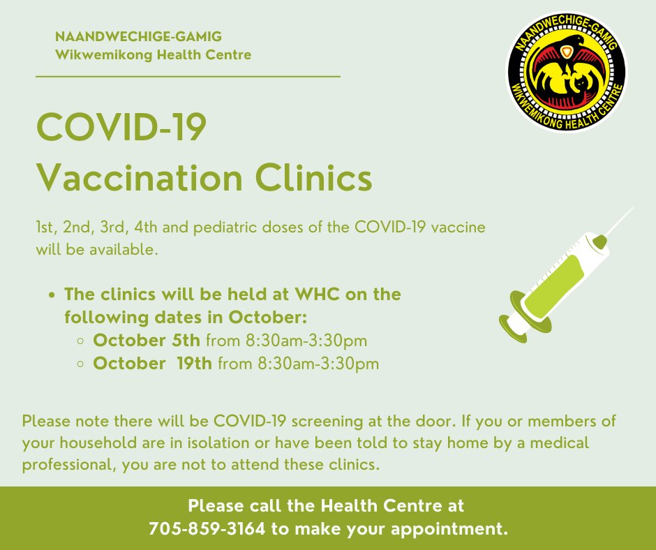 Naandwechige-Gamig Wikwemikong Health Centre tweet media