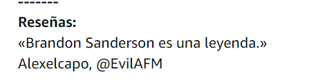 legendsk's tweet photo. Lo último que espero encontrarme en la sinopsis oficial de un libro es la opinión del Youtuber de turno. Como si no estuvieran ya hasta en la sopa. Qué pesadez. https://t.co/BJRSMUEAuj