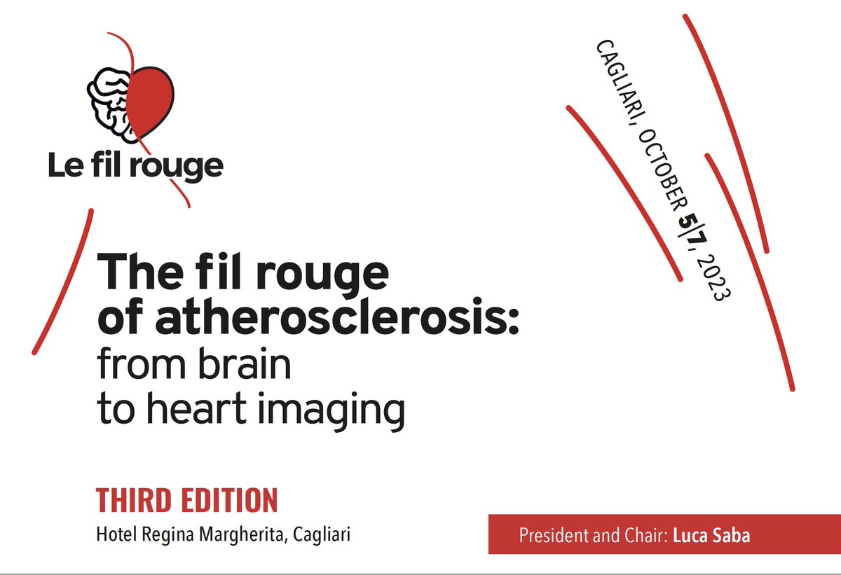 ElucidBio's tweet photo. Excited to share that @ToddVillinesMD will be attending and presenting at The Fil Rouge of Atherosclerosis meeting in Cagliari this week! 
Come say hi in person, or tune in to Dr. Villines' talks online by registering here: https://t.co/s4rZSZwHfk

#plaqueanalysis #YesCCT https://t.co/yTtjIhXuMF