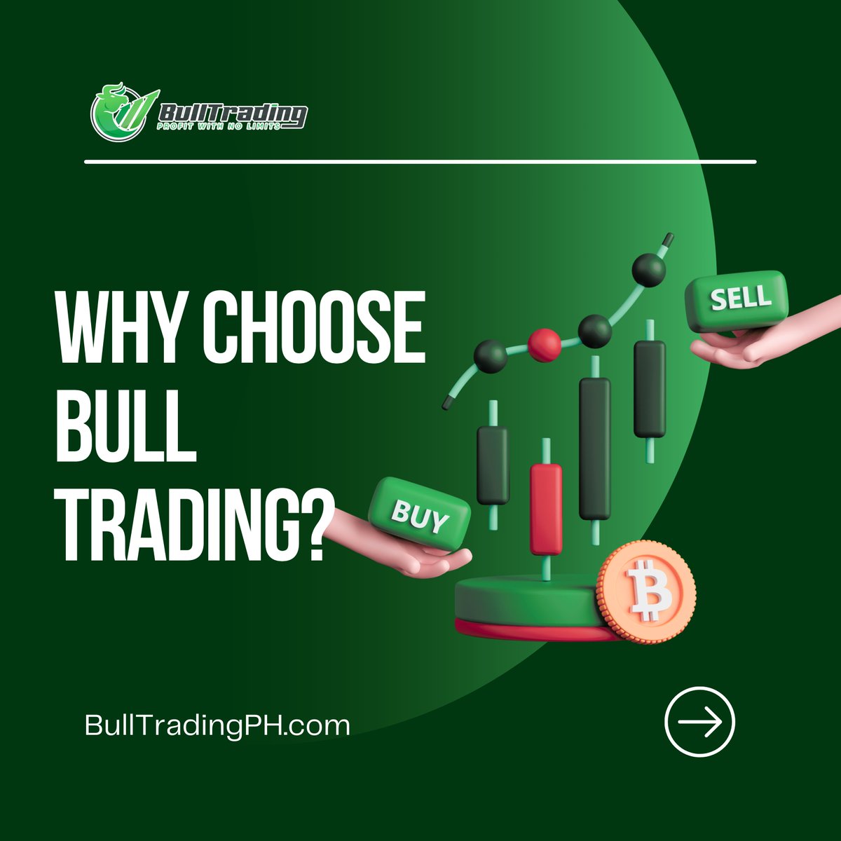 BullTradingPH's tweet photo. Join Bull Trading today and take your trading journey to new heights! 📷📷
📷 Sign up now at https://t.co/QUfLdQdg14 and experience the Bull Trading advantage! 📷📷
#BullTradingPH #TradeSmart https://t.co/fdzkzsXjF2