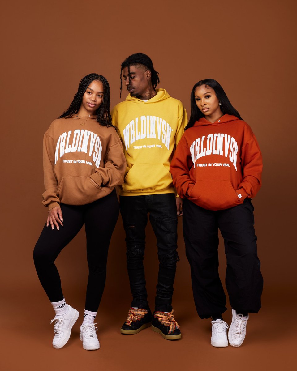 WRLDINVSN's tweet photo. 3..2..1.. GO!! 3 FOR $60 HOODIES ONLINE NOW!!! BUT NOT FOR LONG 🙃 https://t.co/crAYiynOEw