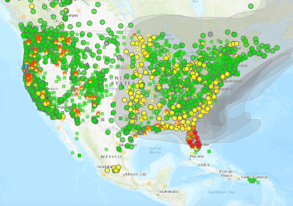 Canadian wildfire smoke turns Orlando air quality unhealthy trib.al/2izGGeE