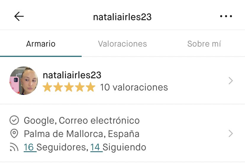 Mi 👗👚🧥 vinted.es/member/1324351…