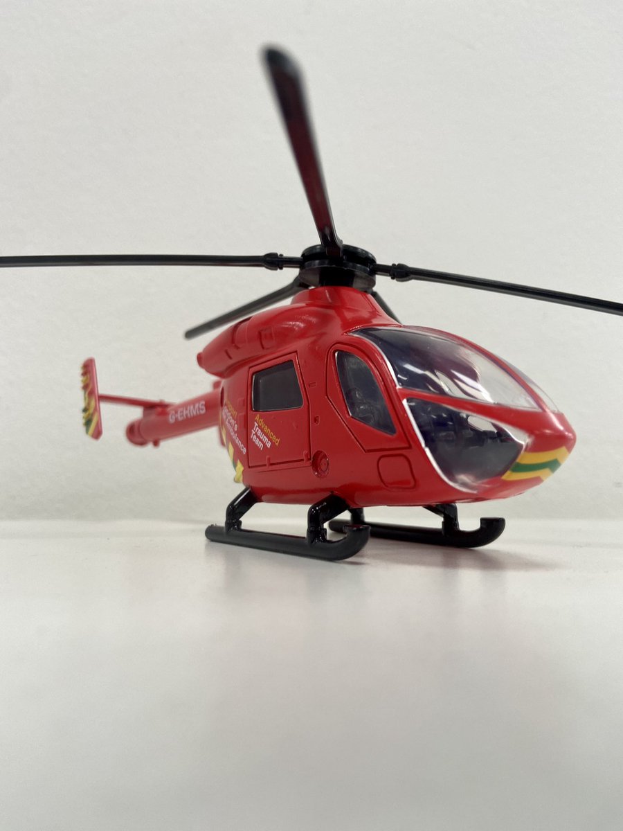LDNairamb's tweet photo. You can now buy your very own miniature London's Air Ambulance Charity's helicopter online 🚁

Get yours quickly before they fly off the shelf: https://t.co/pcwyyb67i1 https://t.co/h54f43wGcE
