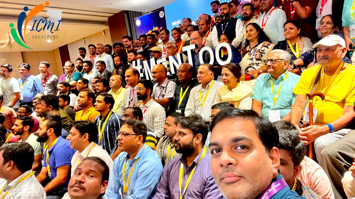 300 MensRightsActivist in the #ICMI23 against the #MaleSuicides, False Accuser's and system who don't listen Mens Issues.

#MenToo 

Our old age mothers, fathers also attended the mesmerizing event and are more happy 😇

Thanks
@realsiff 

@PMOIndia @rashtrapatibhvn