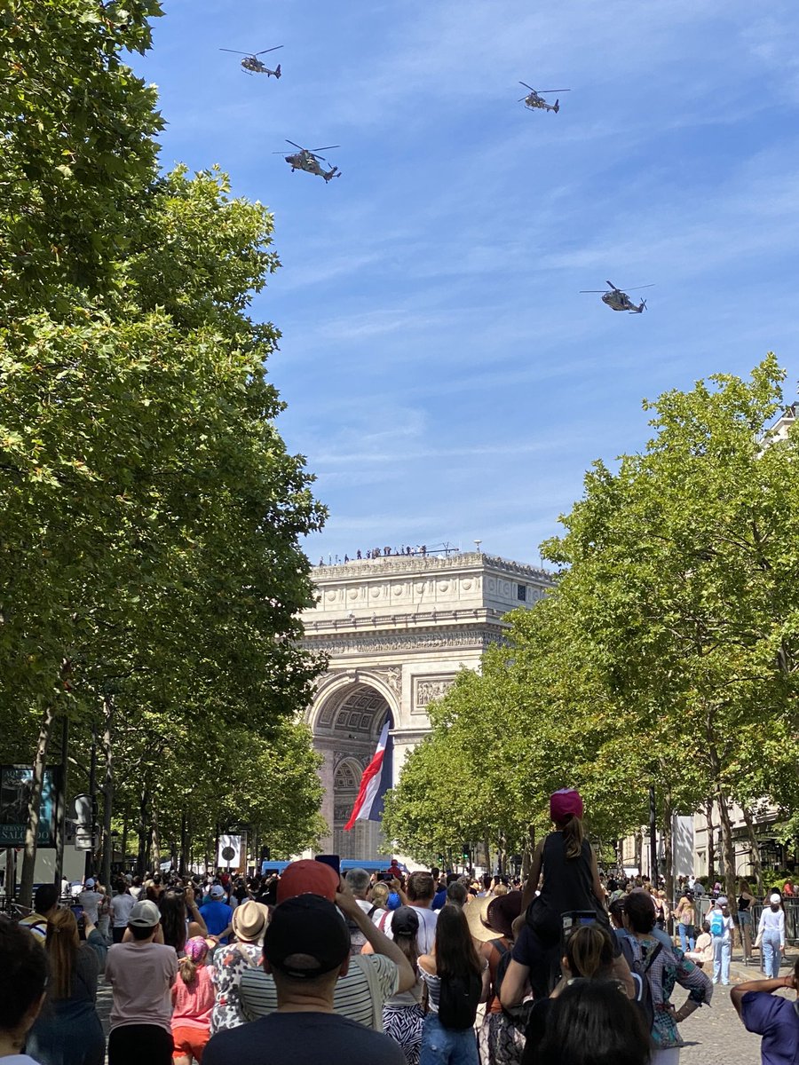 Paris, France - July 14th, 2022