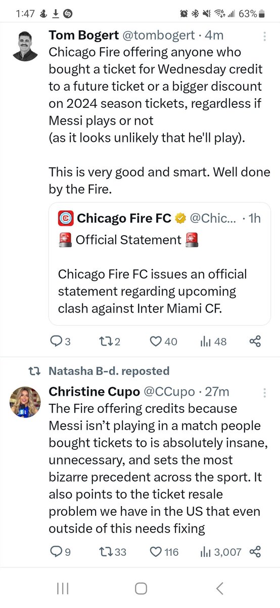 Point/Counterpoint in rapid succession. This is what I come to this hellsite for.
