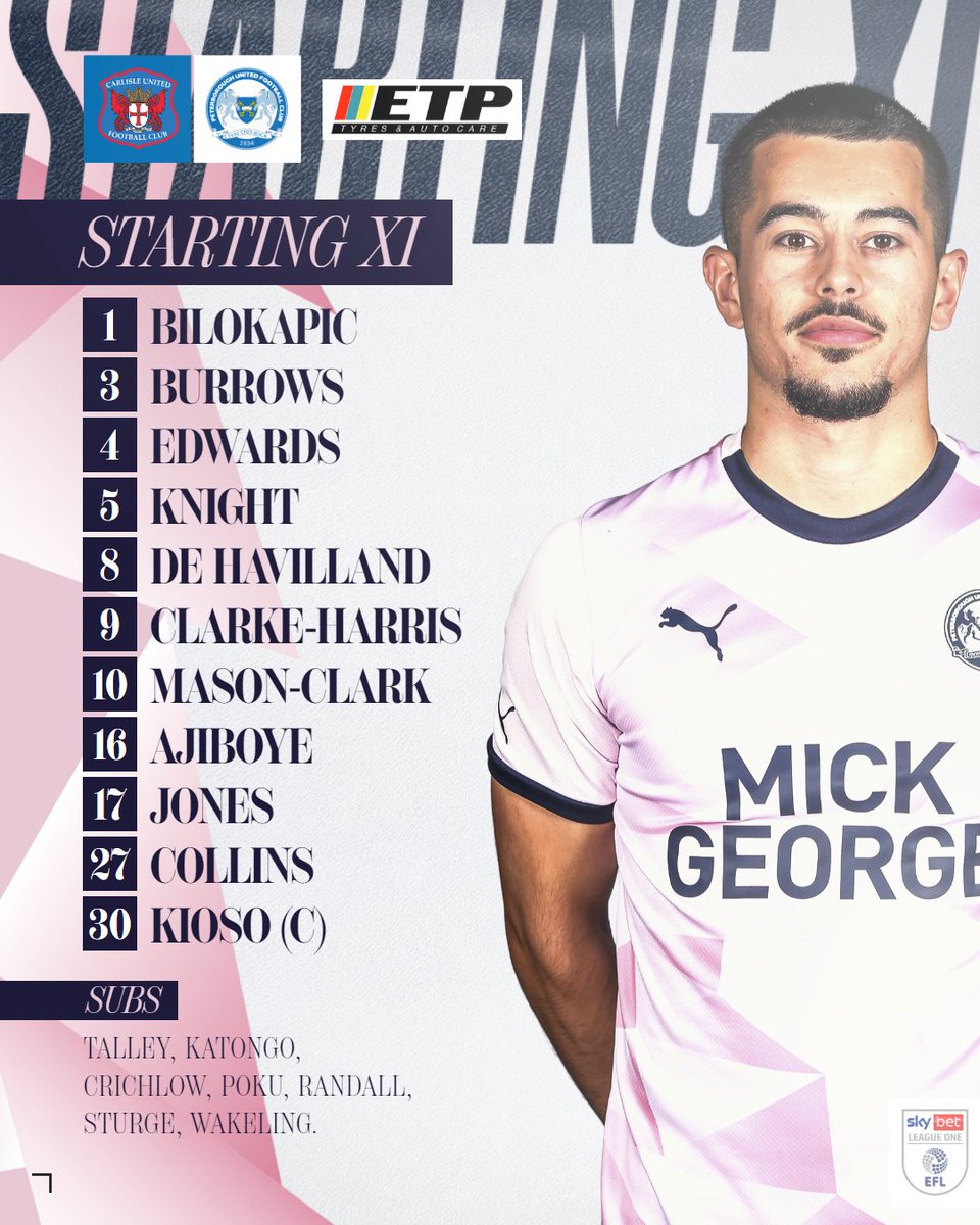 Peterborough United tweet media