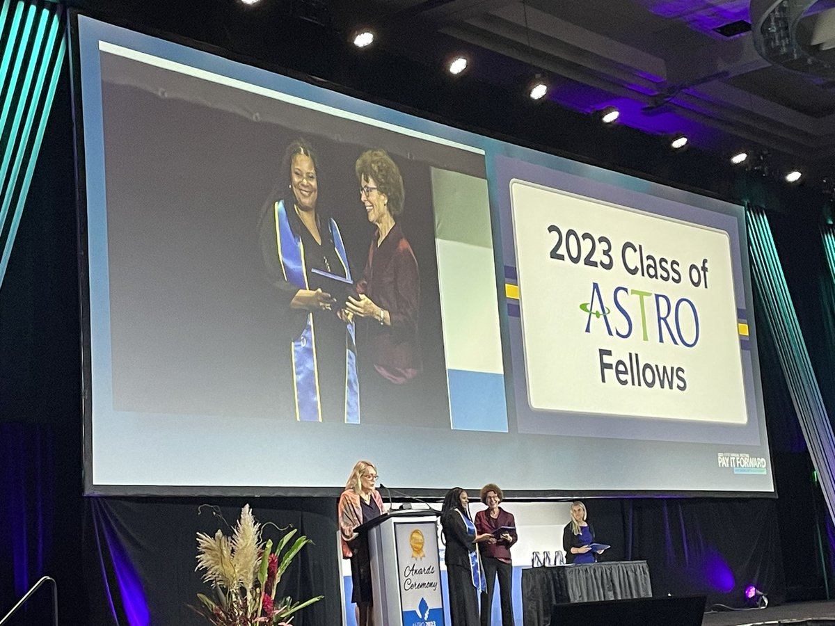 Congratulations to the magnificent @DrWinkfield for becoming a Fellow of @ASTRO_org !! #FASTRO class of 2023! Thank you for your commitment to making our specialty better than how you found it.