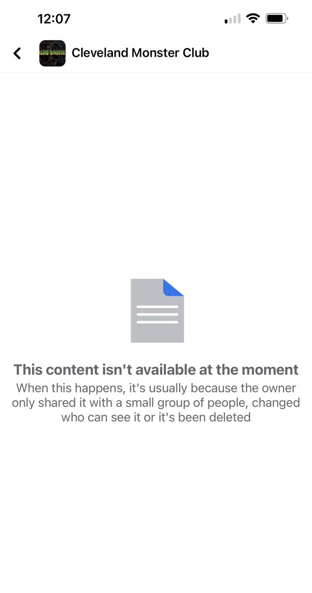 Bear with us while we rebuild the CMC page on FB. Our OG group was disabled!