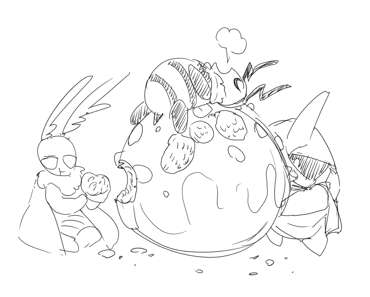 HunterMComics's tweet photo. Been enjoying Bug Fables and donuts. https://t.co/yYinSFb9TX
