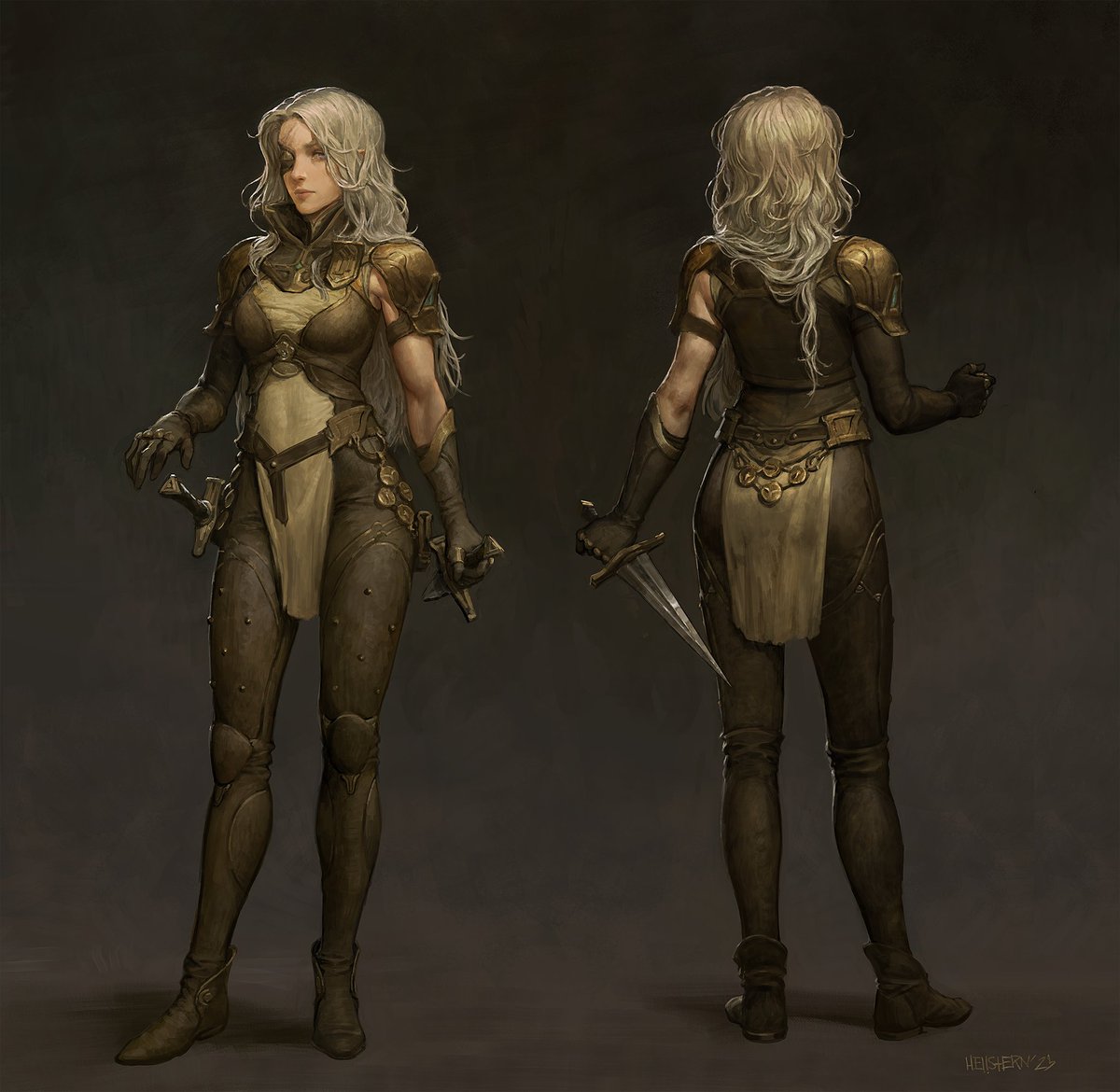 _Hellstern_'s tweet photo. Working on an old slightly dark setting and story.  One of the characters. https://t.co/g2xcYAkCHw