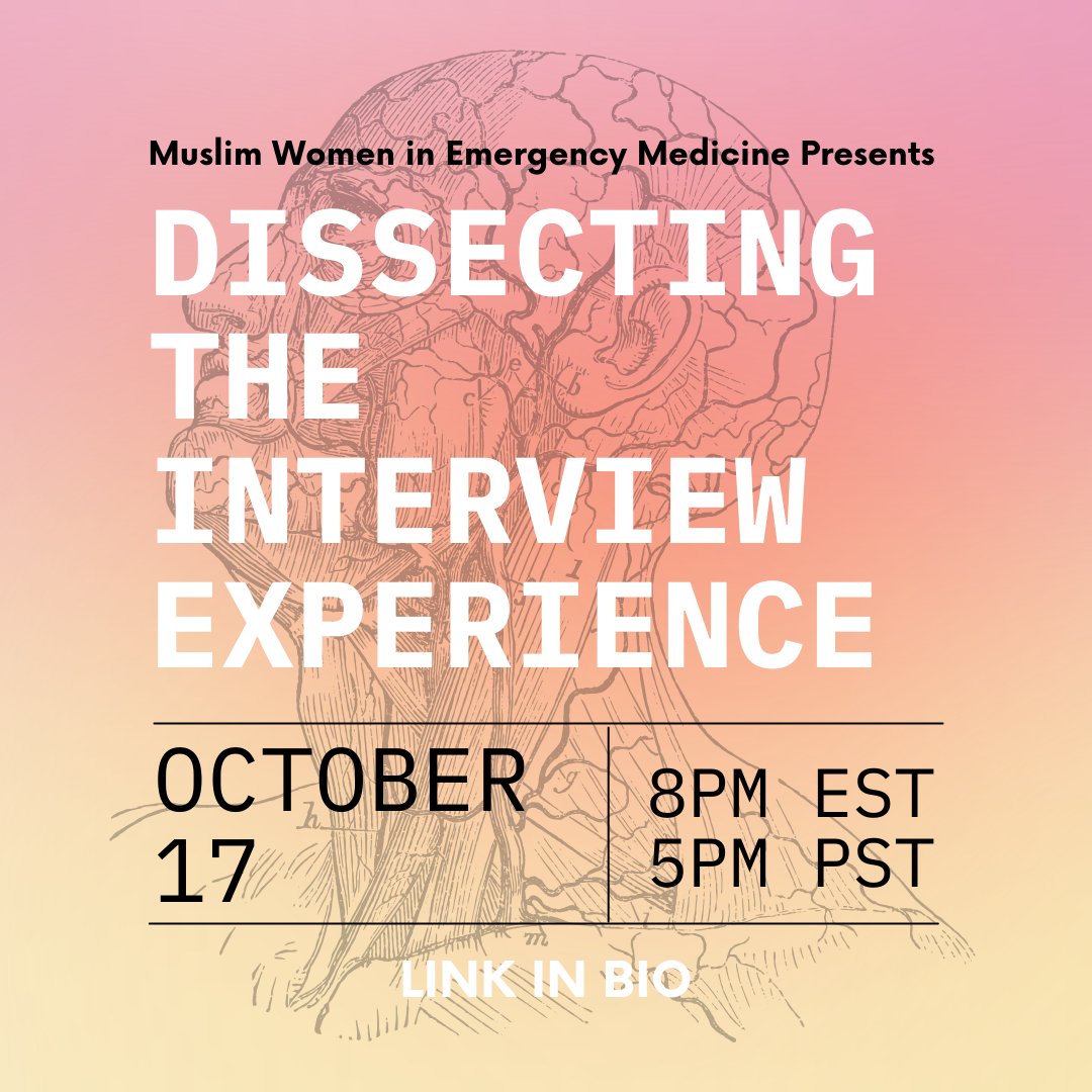 Muslim Women in Emergency Medicine tweet media