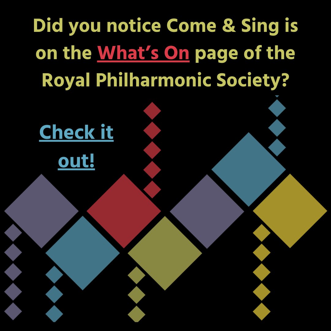 Thanks to our partner @RoyalPhilSoc for adding our Come & Sing to their What's On section! Check it out and join us on 14th October 2023 in @DorkingHalls @gesspeaking @willcocks_j @thamesconcerts #music #choir #singing #festival #choral #classicalmusic #dorking #surrey