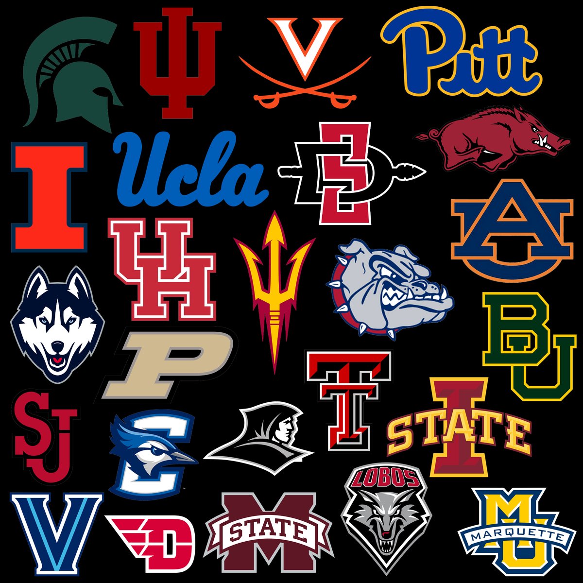 CBKReport's tweet photo. College fanbases that are ready for basketball season already https://t.co/zQhqjMqrRx