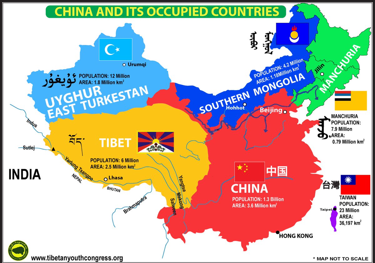 TYC_GenSec's tweet photo. @voice_tibet @BAFoTTibet @BuddhismTibet @cctvidiots @bnubaci @Buddhism_Now And you are also part of it, who is destroying original map of Tibet at such platform by sharing Tibet Autonomous Region created by CCP…
#Tibet #TibetMap #China #Shameonyou https://t.co/0S9DBXqi4z