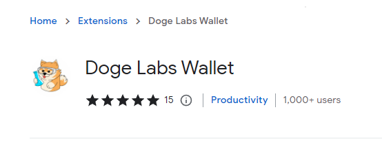 Over 1,000 users have now downloaded the Doge Labs Wallet! 🎉

Dogecoin Ordinals are growing every day. We're still in the early innings, ⚾️ but there's no stopping us. 🚅

Big thanks to the 15 users who took the time to review it as well. ❤️

P.S. New build dropping today. 👀