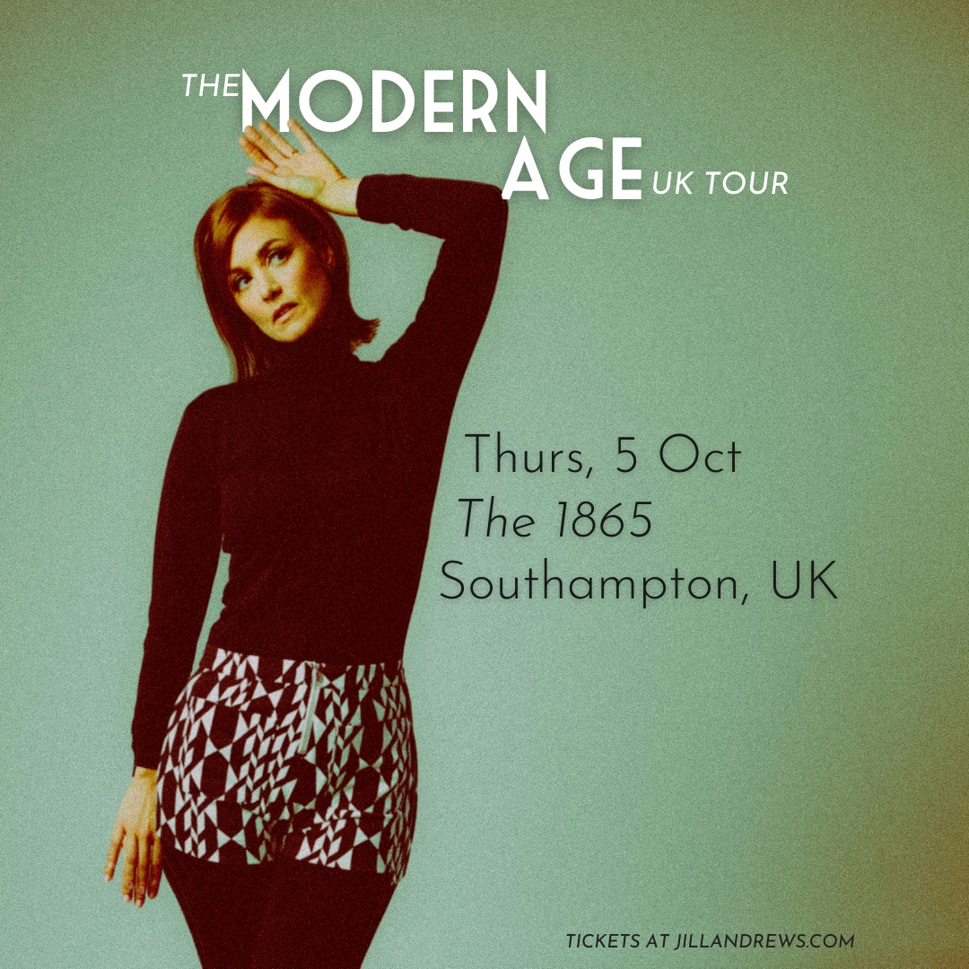 See you in two days, Southampton! I'm so excited to take the stage @the1865 at 7PM this Thursday to perform my newest album, Modern Age. Time is running out to get tickets, so follow the link below to reserve yours now. See you soon! tix.to/modernageTW/tg…