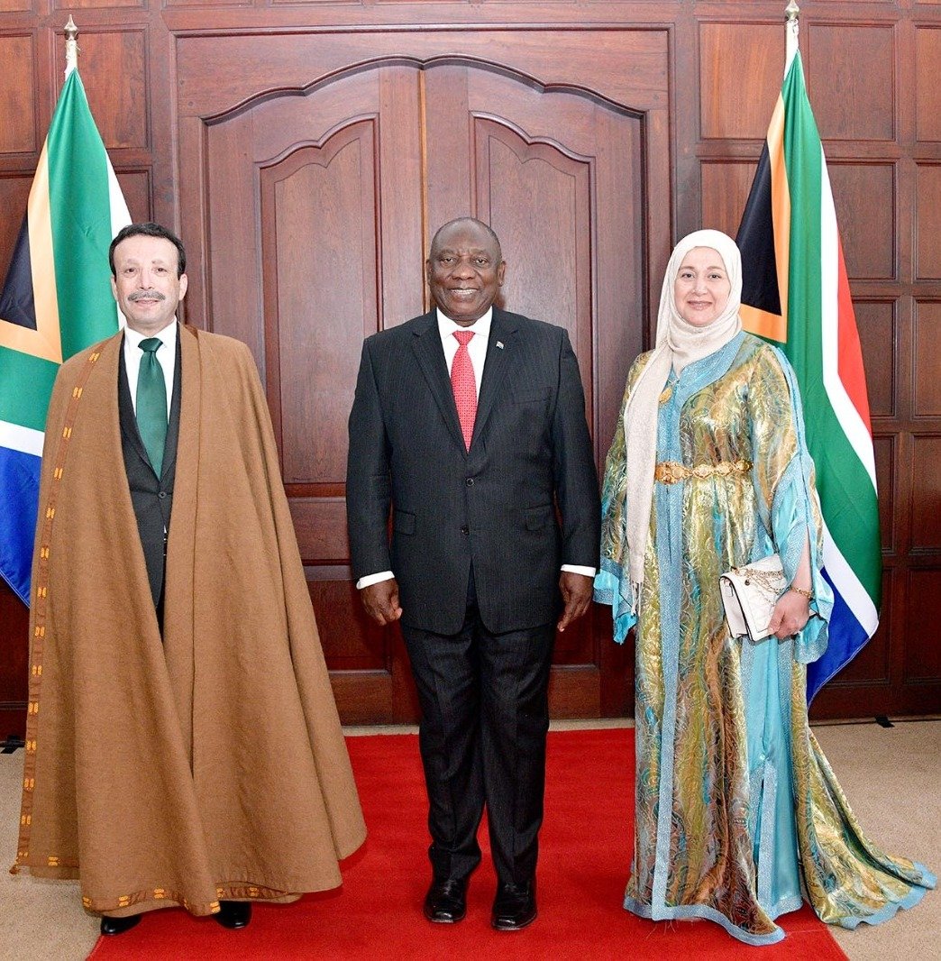 GovernmentZA's tweet photo. #BetterAfricaBetterWorld 🌍 #LettersOfCredence #CredentialsCeremony https://t.co/3HyuUIuNQP