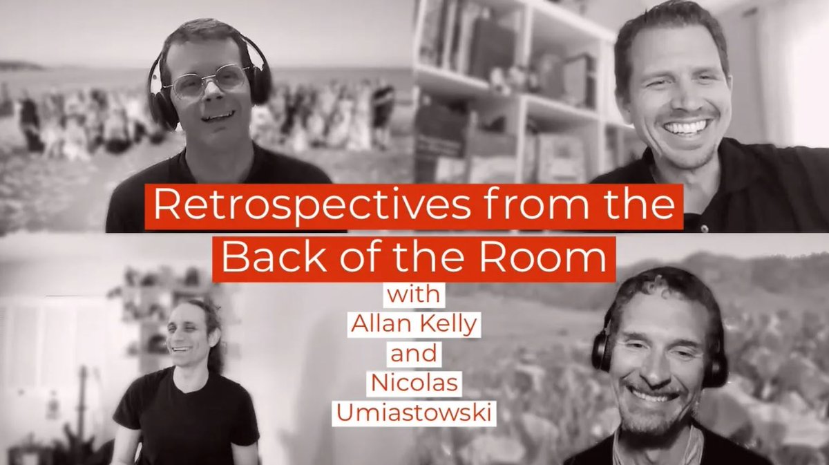 #throwbackthursdays What would a healthy retro look like if it had no facilitator? What if self-organization was applied not only to how the team works but also how they retro? @allankellynet @NicolasUmiasto1 youtu.be/9UwfCyp4Jyc podcasts.apple.com/us/podcast/ret… @ChristophLucian