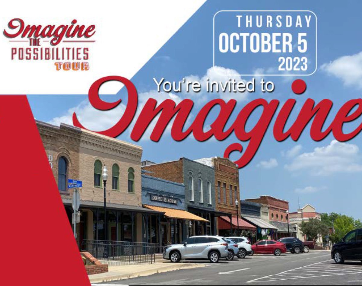We're ready to #ImaginethePossibilities, are you?

Join us Thursday in downtown Pilot Point with the @txhistcomm as we discuss the future of downtown Pilot Point with current businesses, realtors, investors and more: bit.ly/PilotPointAwar… #developpilotpoint