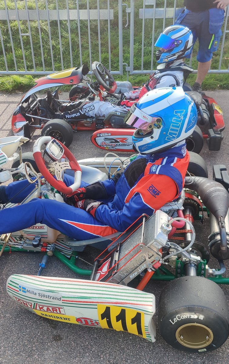 MillaSjostrand's tweet image. On 1 October I raced in KZ2 in Västerås in Sweden. Good racing with overtakes in every heat. Finished the day in 5th place. #Racing #karting #KZ2 #F1 #F4