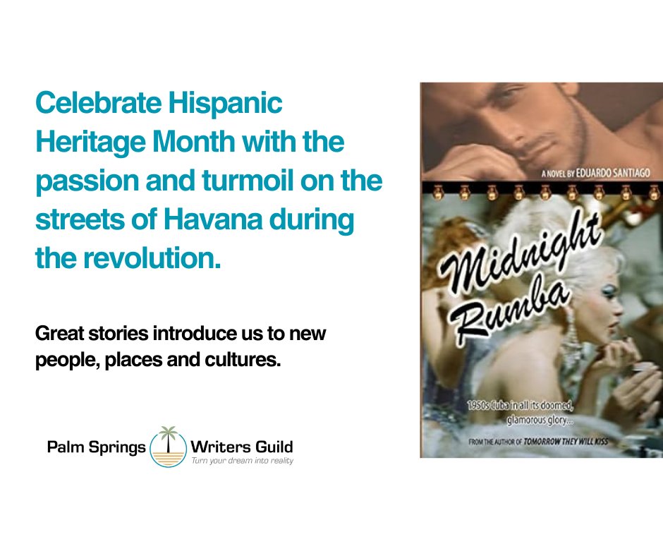 GuildPalm's tweet photo. We're celebrating #HispanicHeritageMonth with rich stories of Hispanic culture written by our members!  Learn more about how the Guild encourages, develops, and supports aspiring and established writers in the Coachella Valley. https://t.co/Z3KCZEW8QX

#writerscommunity https://t.co/hm7V3BdrEJ