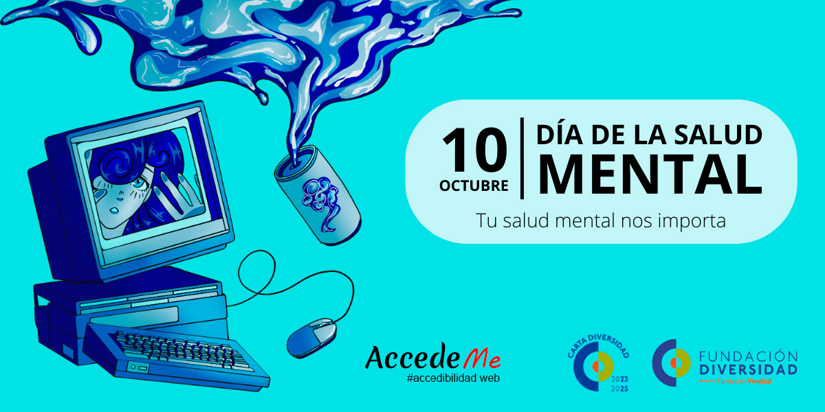 AccedeMe se une a la campaña para conmemorar el Día de la Salud Mensual bajo el lema “Tu salud mental nos importa”.
<a href="/Fund_Diversidad/">Fundación Diversidad</a> 
#TuSaludMentalNosImporta  #SaludMentalEnMiEmpresa 
#CartadelaDiversidad