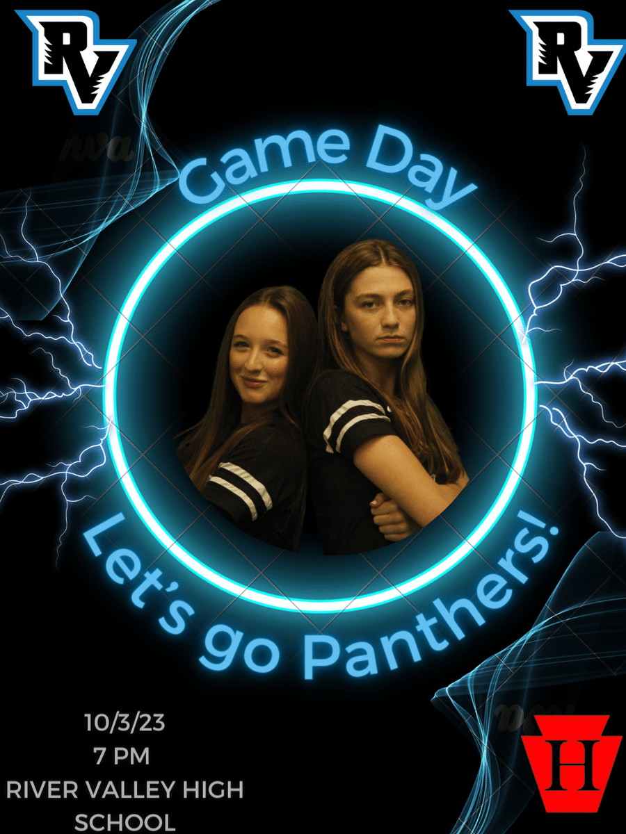 _RVathletics's tweet photo. River Valley Girls Varsity Volleyball welcomes Cambria Heights today for Volleyball. Come support the Lady Panthers!
🆚: Cambria Heights
🕐: Jr High 4PM JV 6PM Varsity 7PM
🏟️: River Valley High School
📺: https://t.co/lZiNhTK5pU
#RollPanthers #PoweredbyProgress https://t.co/evqTDX0LNz