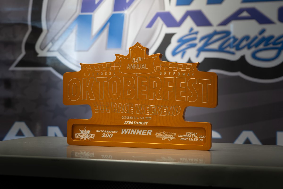 The custom made trophies for @raceoktoberfest! Event Details: oktoberfestraceweekend.com @WehrsMachine | #FestIsBest | #ASAMT 🏁