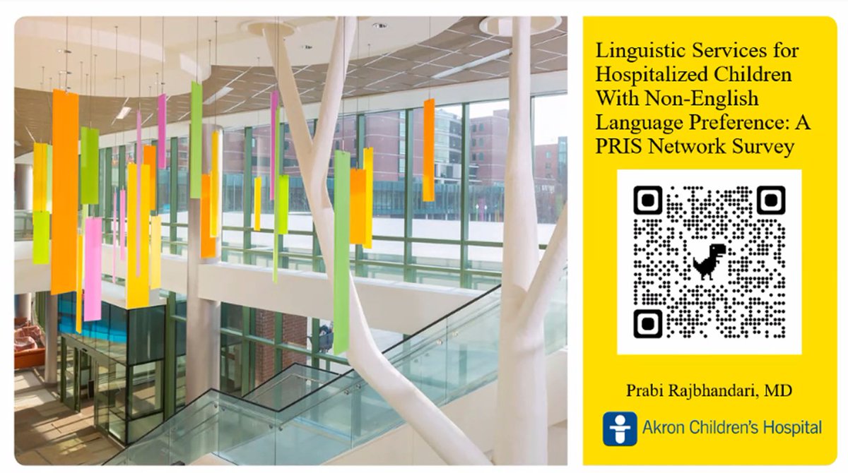 Pediatric Research in Inpatient Settings Network tweet media