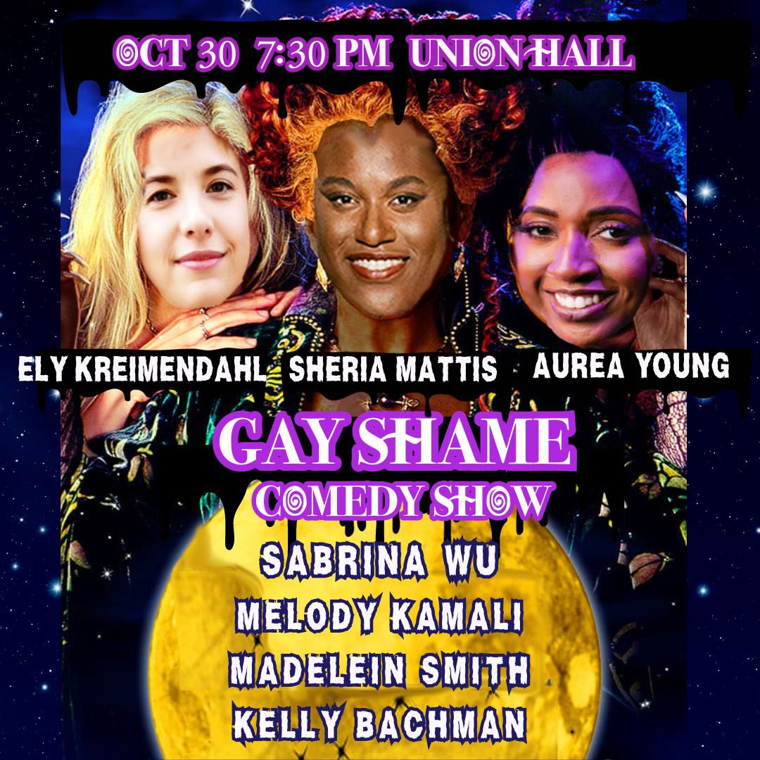 ely kreimendahl (@elykreimendahl) on Twitter photo ATTN: QUEER WITCHES! the next <a href="/GayShameComedy/">GAY SHAME COMEDY SHOW!!!</a> is 10/30 7:30pm <a href="/UnionHallNY/">Union Hall</a> and the theme is HOCUS POCUS ATTN: QUEER WITCHES! the next <a href="/GayShameComedy/">GAY SHAME COMEDY SHOW!!!</a> is 10/30 7:30pm <a href="/UnionHallNY/">Union Hall</a> and the theme is HOCUS POCUS