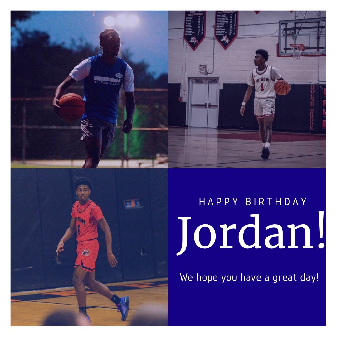Join us in wishing a very happy birthday to freshman Jordan Robinson!! We hope you have a great day! 💙💛 #tcnjmbb