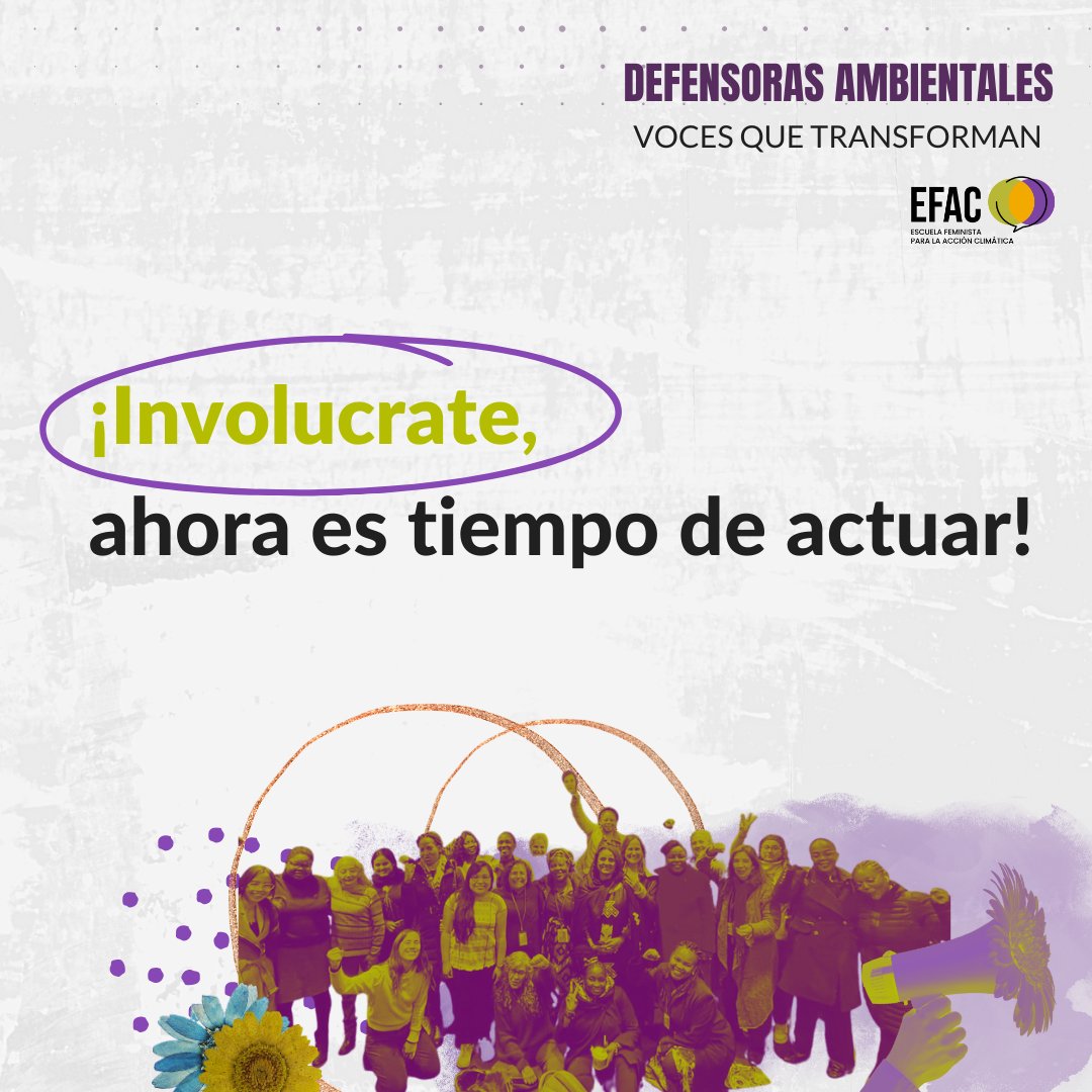 Plurales_org's tweet photo. Involucrate, ahora es tiempo de actuar‼️

¡Sumate a la campaña DEFENSORAS AMBIENTALES, VOCES QUE TRANSFORMAN 📣 Sumate a activar prácticas de cuidado ambiental que no dejen a nadie atrás! ✊🏼  

 Más Info ➡️ https://t.co/GPPO3osw9Z https://t.co/BQGCEyRJap
