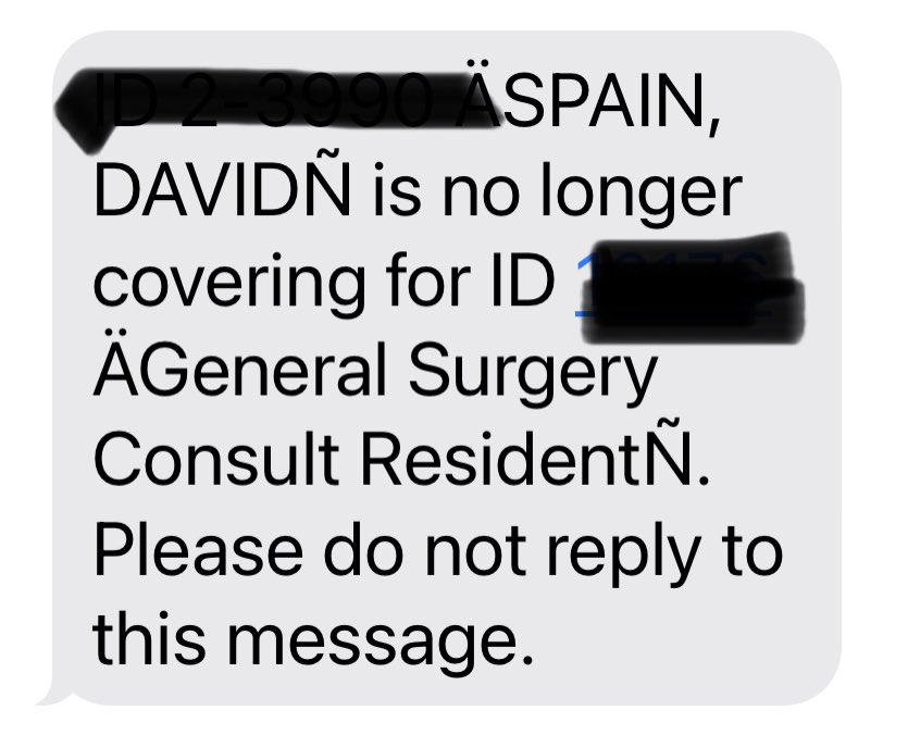 Phew, no longer on primary consults call. 2 cases done, 3 consults, 2 trauma activations and 6k steps. 

If you didn’t already know it, surgery residents work REALLY hard