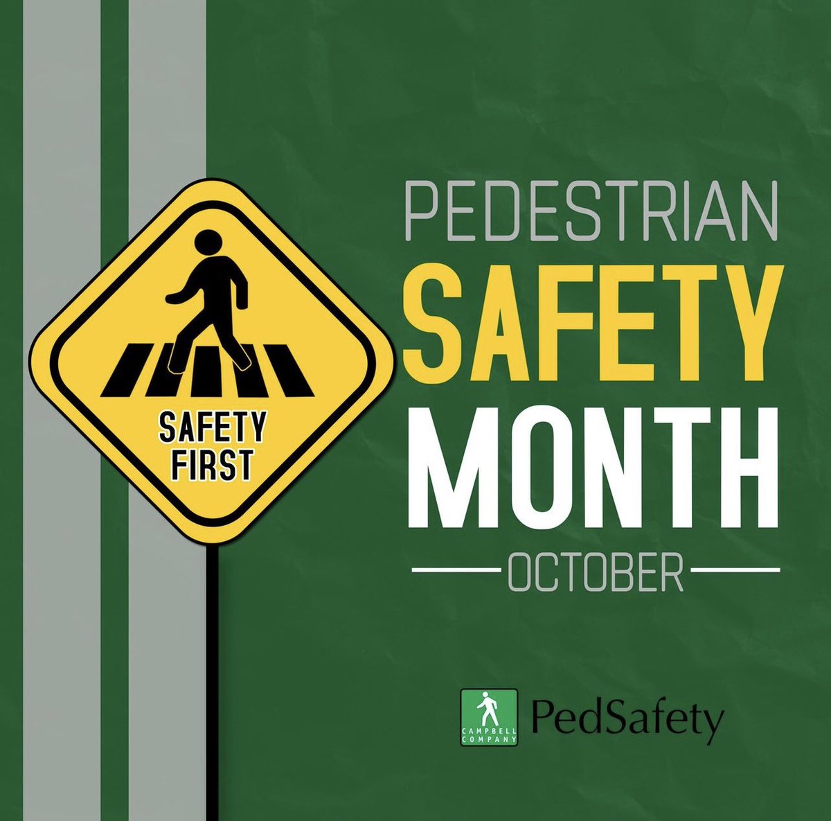 October is Pedestrian Safety Month 🚸

Step into safety this Pedestrian Safety Month! 🚶‍♂️🚦 Let’s raise awareness and make our streets safer for everyone. Be visible & always stay alert. Together, we can pave the way to safer sidewalks! #PedestrianSafetyMonth #WalkSafe