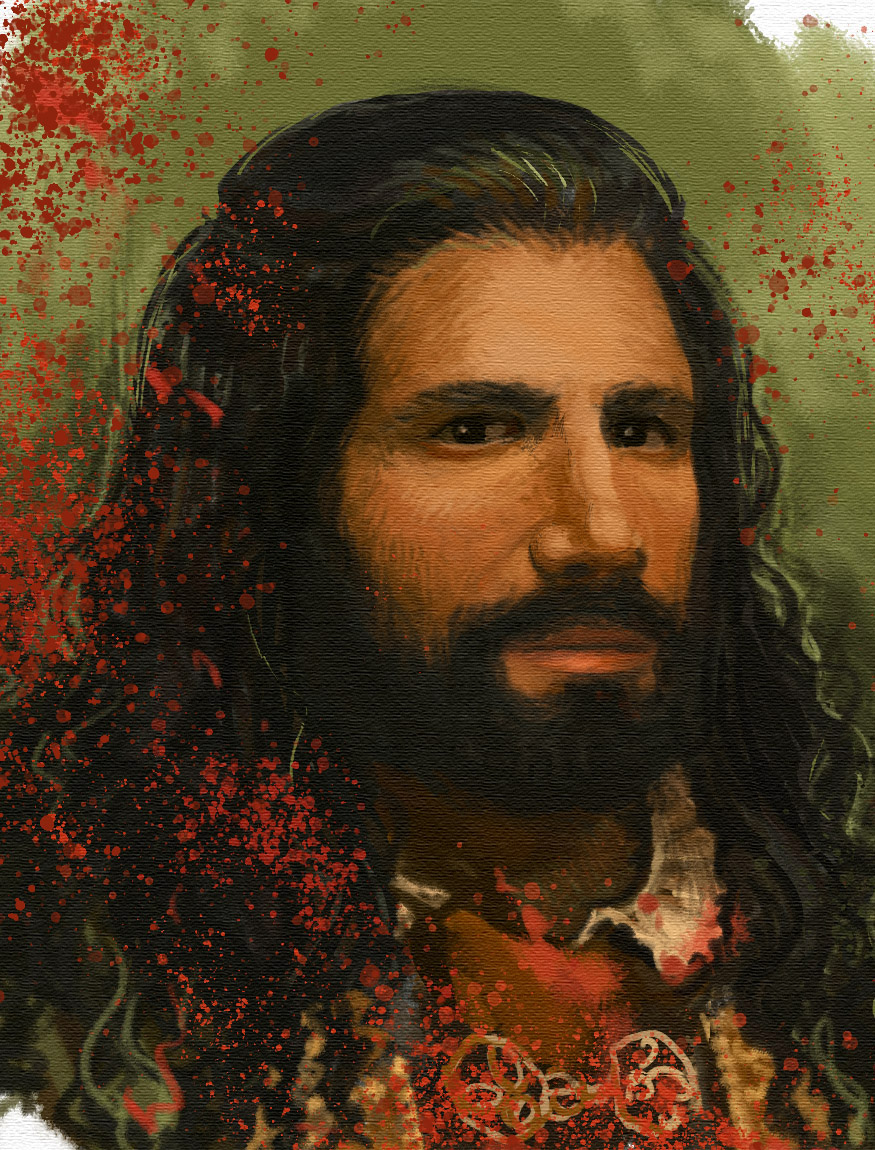 Ok so I thought I had posted this here but apparently not. Random WWDITS Nandor portrait bc I was wanting to experiment with some photoshop brushes a while ago :) Very different style than usual... 

#wwdits #wwditsfanart #nandor #kayvannovak #digitalpainting