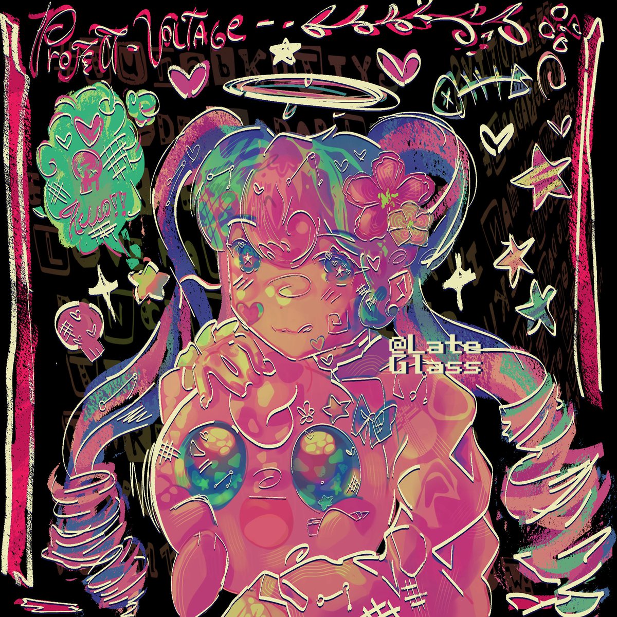 #初音ミク #ProjectVOLTAGE #HatsuneMiku #スケッチ