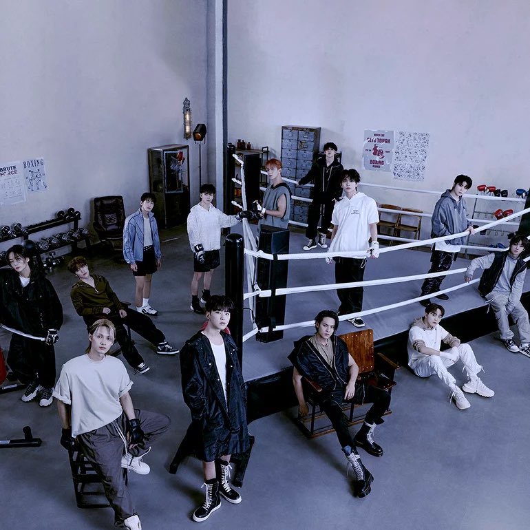 kchartsmaster's tweet photo. #SEVENTEEN has been nominated for ‘Best Group’ at the 2023 MTV #EMAs. https://t.co/1ohtI3uAzX