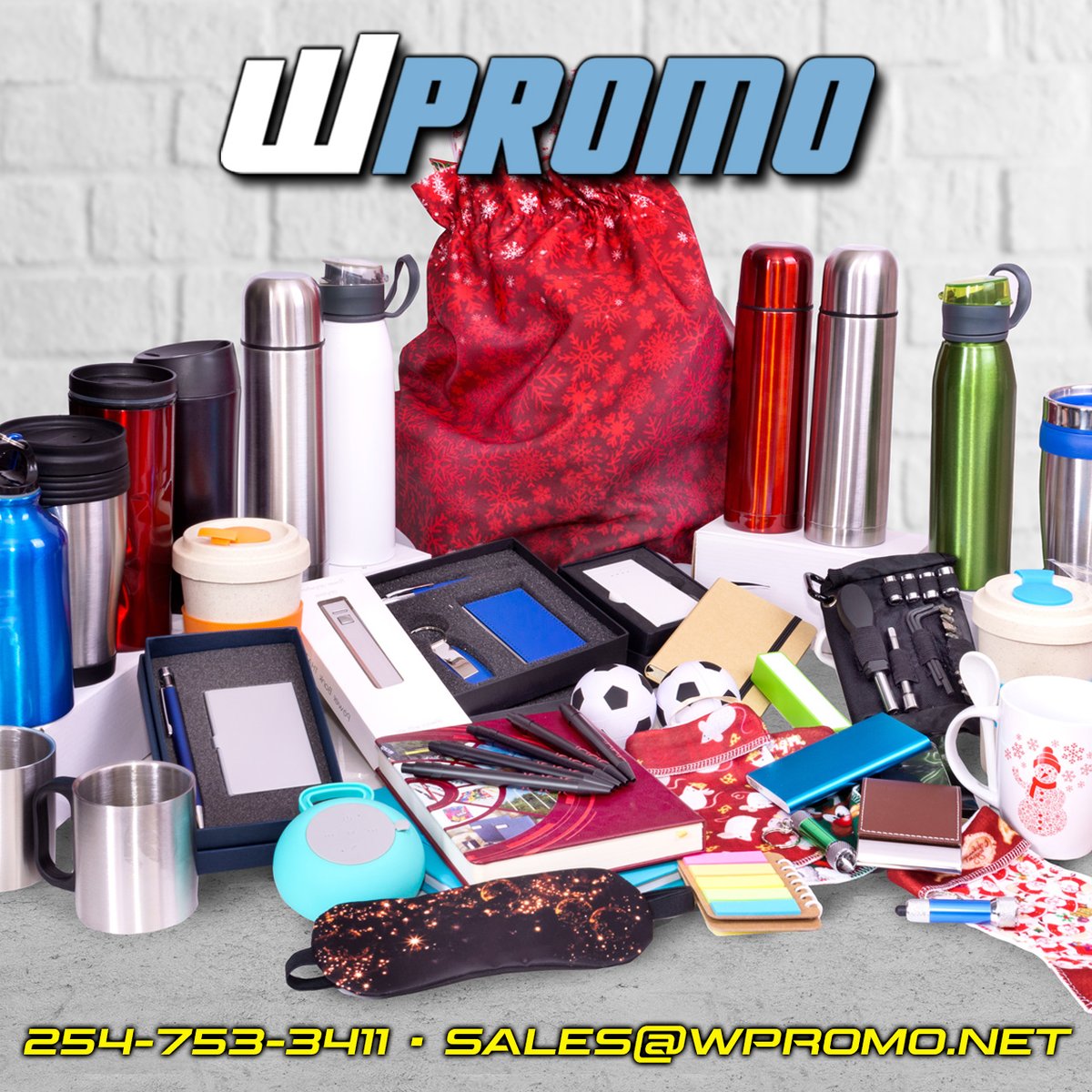 WPromotionsWaco's tweet photo. Thousands of Promotional Products all under one roof❗️ You can search our site for products or simply call us and we can guide you towards the perfect selection for your budget and target audience.
#WPromotions #PromotionalProducts https://t.co/wGowxOJYMq