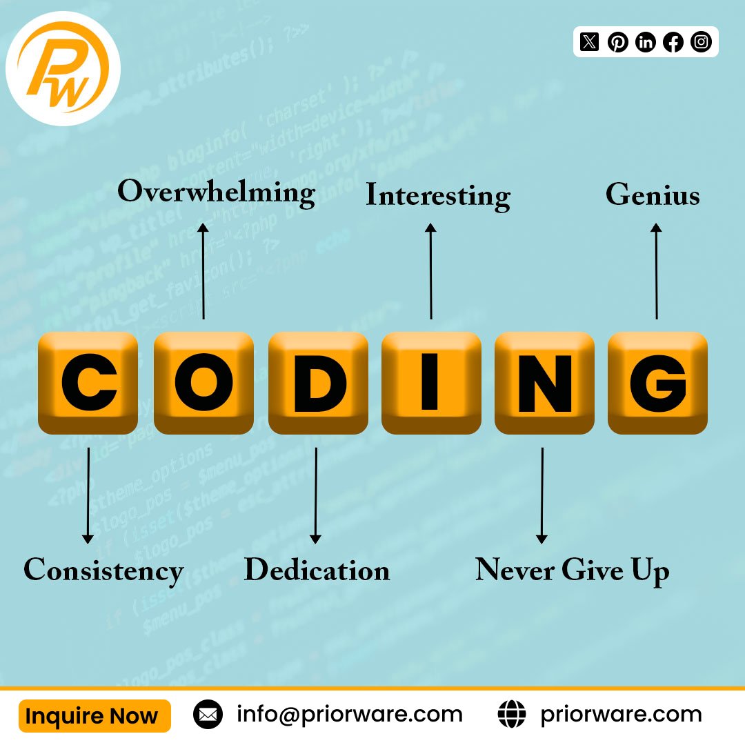 Priorware1's tweet image. 🌟Stay connected for coding tips and insights! Share your coding thoughts in the comments below. 🖋️💬

🌐 Explore More: priorware.com

#CodingStrategies #WebDevTips #CodeOptimization #WebDevelopment #CodingExperts #PriorWare #CodeForSuccess #WebAppDevelopment