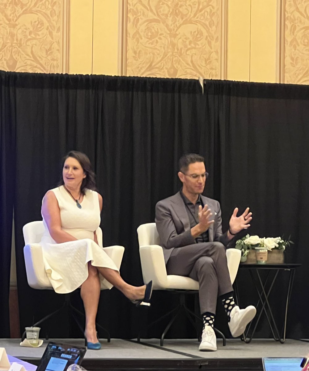 ca_kimbrough's tweet photo. “Our ecosystem is a very real part of our AI offering - we have had robust partner offerings for years @eightfoldai @BeameryHQ @ParadoxOlivia and more” @aaronjgreen #SuccessConnect https://t.co/sLGlqEAZS4