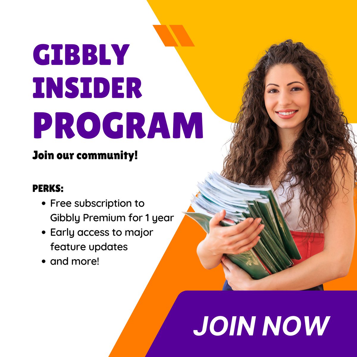 GibblyCo's tweet photo. We're recruiting teachers to join our Gibbly Insider Program! Only 24 spots left 📢

Fill out this form to express your interest: https://t.co/Gyg9I0atZQ 

#ai #teachers #aiforteachers #teacher #edtech #elearning #aiforeducation #lessongenerator #gibbly https://t.co/mwNxK7AD14