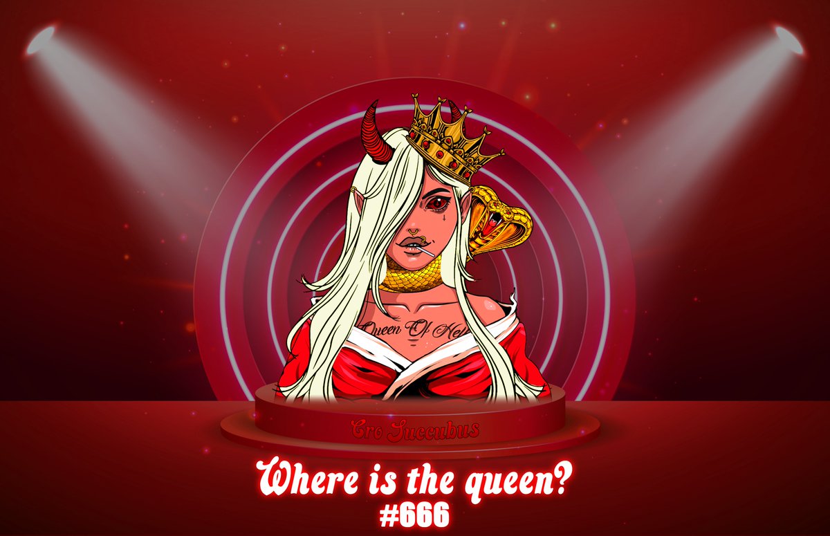What will be the percentage % in which our queen will be captured?  ❤️‍🔥

Give your guess to participate and win 5 free mints. 😈

#nft #ebisusbay #cro #nftcollector