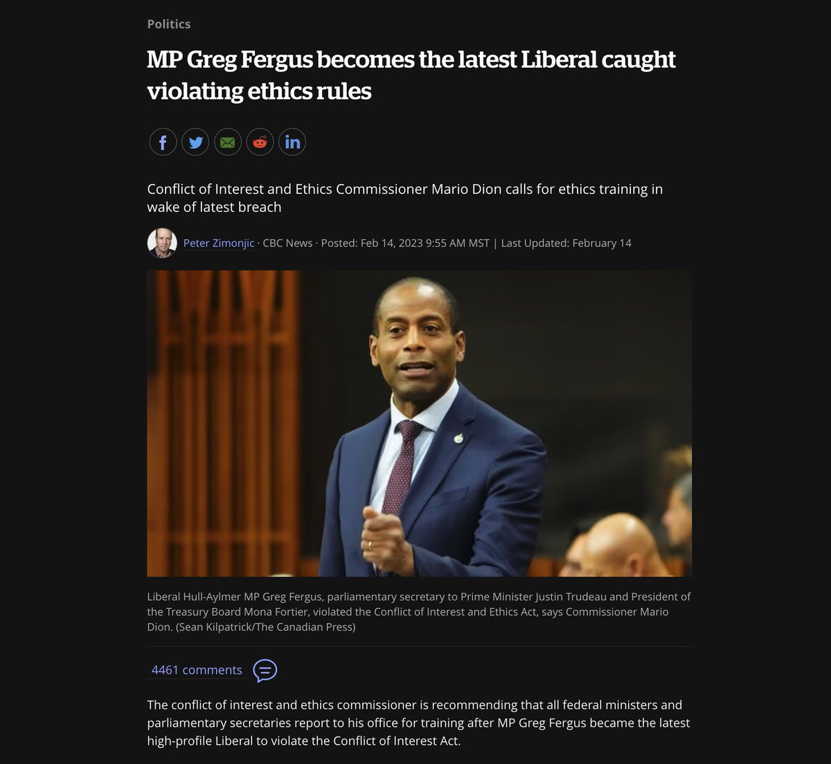 PaulMitchell_AB's tweet photo. Meet the new Liberal Speaker of the House of Commons.

He violated ethics rules and the Conflict of Interest Act, so no wonder he was supported by the Liberal Party MPs. 
🤡👇 https://t.co/pns62HrbGt
