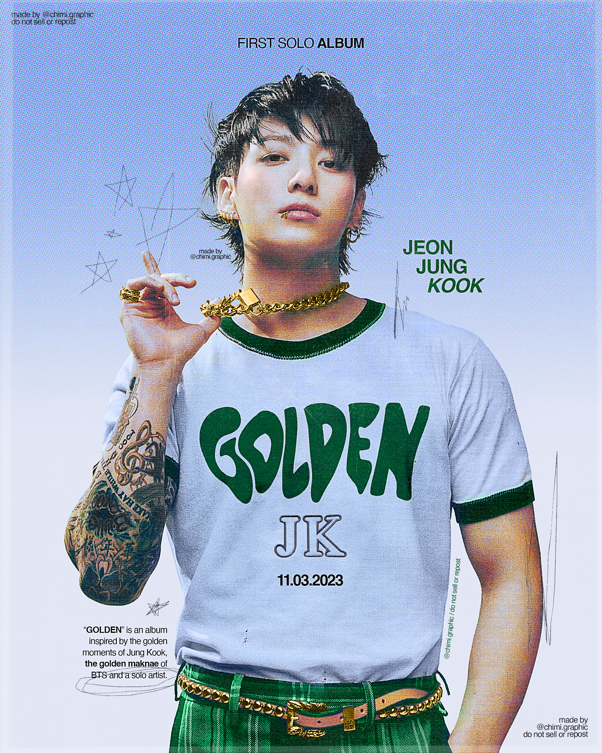 BTS' Jungkook new concept photos from his debut album, 'GOLDEN, golden  jungkook 