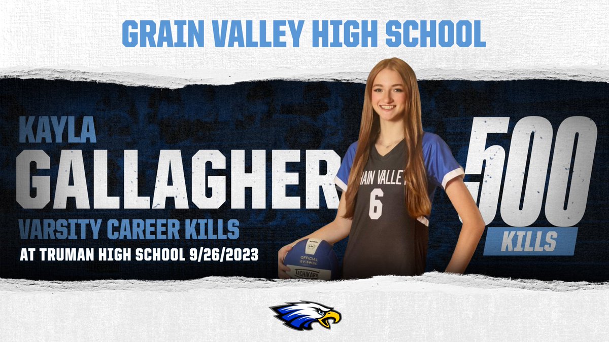 kgallagher2025's tweet photo. Very excited to have reached this milestone as an Eagle!! 🤍💙🦅 #classof2025 @GVHS_Volleyball @PrepDigMORyan @PrepDigMO @VBAdrenaline @GrainValleyNews @GVHSActivities @PVAvball https://t.co/Y8RPtproa6
