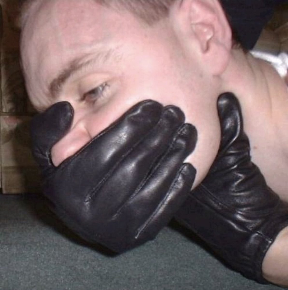 GothamLeather's tweet photo. A slave has the right to not object to any treatment.  #bdsm #slave https://t.co/Hwxr8O2JHG