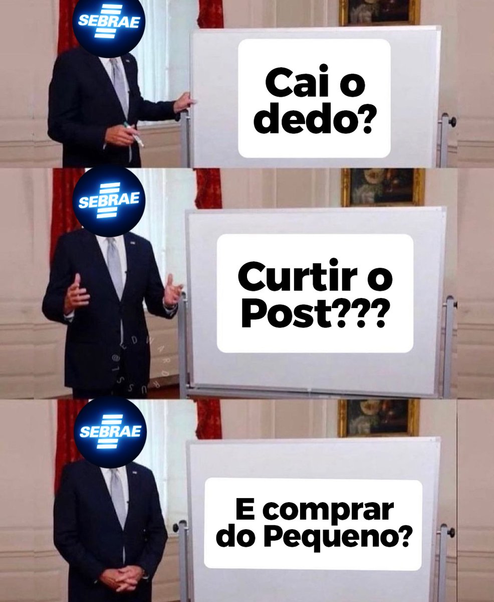 sebrae's tweet photo. 👆​Eu quero ver se você é amigo mesmo ou se tem medo do seu dedo cair! Marca nos comentários aquele pequeno negócio que você AMA. Coloque o site ou a rede ao lado, se o negócio não estiver aqui no X! Vou repostar os mais curtidos. 💪💼 #CompreDoPequeno https://t.co/71OGEnbLyp