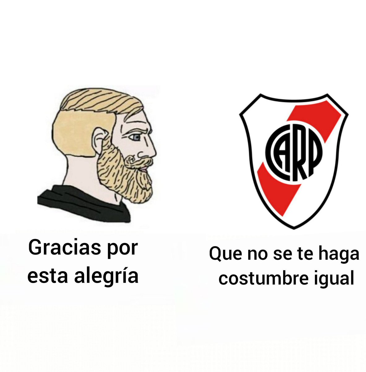 La vida es una mierda, pero todo mejoró cuando River ganó el superclásico